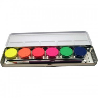 PALETA NEON 6 COLORES...