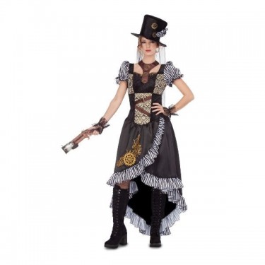 Steampunk, accesorios para disfraces de Cosplay, protección facial para  Halloween, de juego de rol para disfraces, , Cobre Antiguo Hugo Cubierta  Steampunk